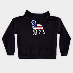 Rottweiler Patriot Kids Hoodie